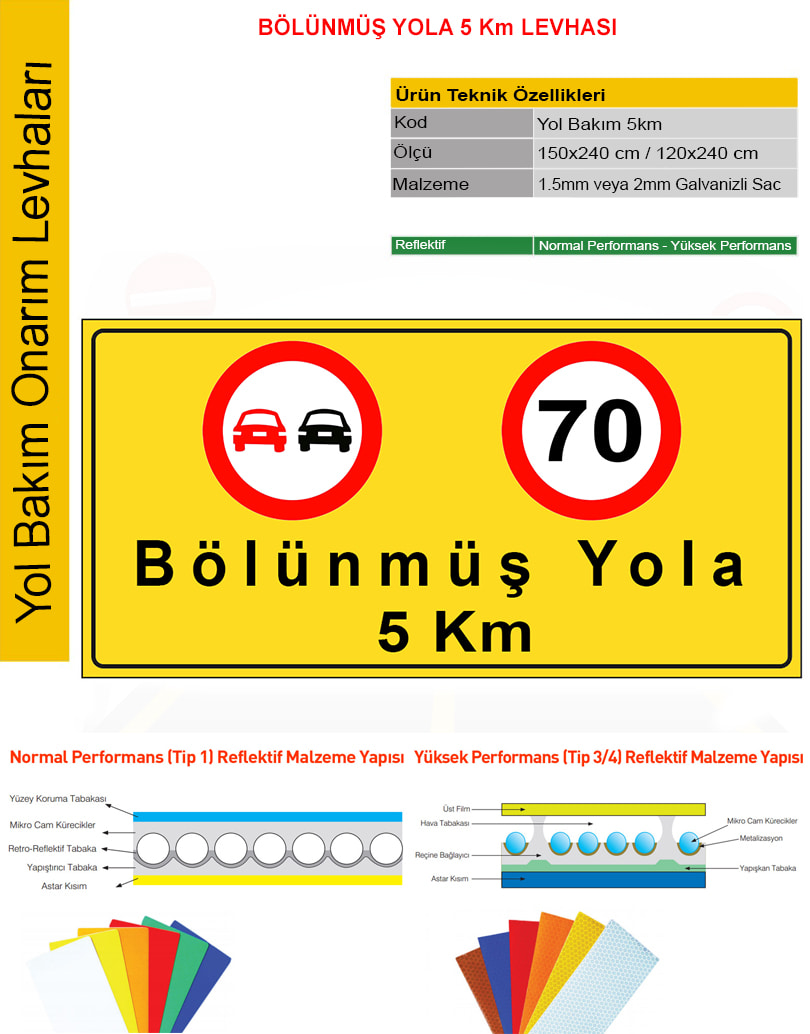 trafik uyarı tabelası